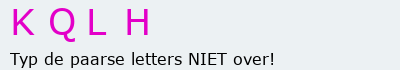 Bevestigingscode