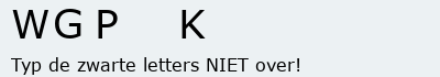 Bevestigingscode