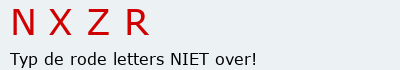 Bevestigingscode