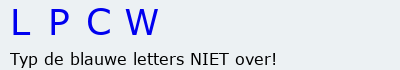 Bevestigingscode