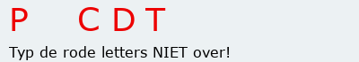 Bevestigingscode