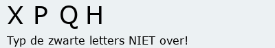Bevestigingscode