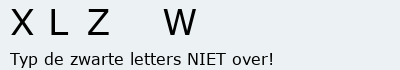 Bevestigingscode