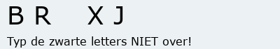 Bevestigingscode