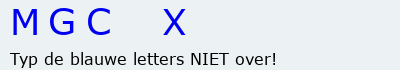 Bevestigingscode