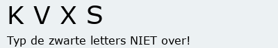 Bevestigingscode