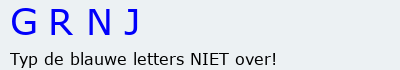 Bevestigingscode