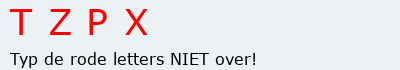 Bevestigingscode