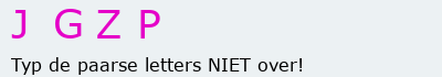 Bevestigingscode