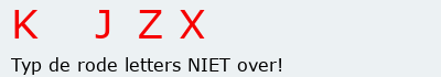 Bevestigingscode