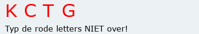 Bevestigingscode