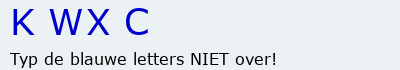 Bevestigingscode