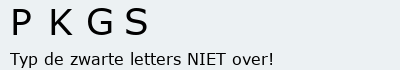 Bevestigingscode