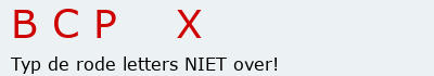 Bevestigingscode