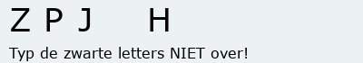 Bevestigingscode
