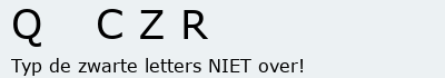 Bevestigingscode