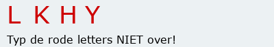 Bevestigingscode