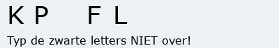Bevestigingscode