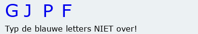 Bevestigingscode