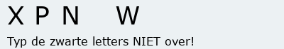 Bevestigingscode