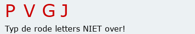 Bevestigingscode
