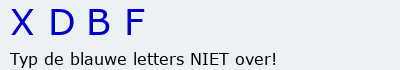 Bevestigingscode