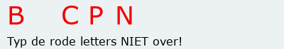 Bevestigingscode