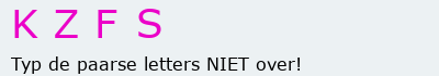 Bevestigingscode