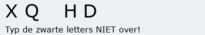 Bevestigingscode