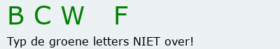Bevestigingscode