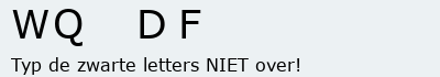 Bevestigingscode