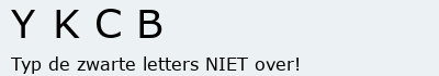 Bevestigingscode