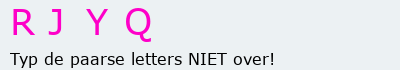 Bevestigingscode