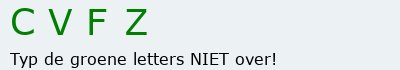 Bevestigingscode