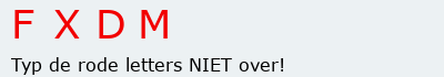 Bevestigingscode