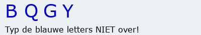 Bevestigingscode