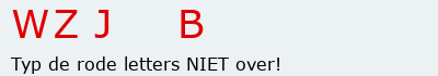 Bevestigingscode
