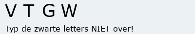 Bevestigingscode