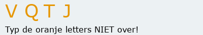 Bevestigingscode