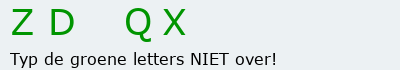 Bevestigingscode