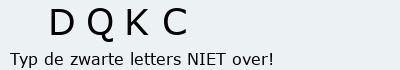 Bevestigingscode