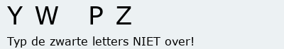 Bevestigingscode