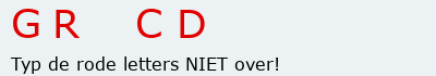 Bevestigingscode