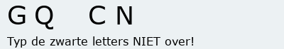 Bevestigingscode