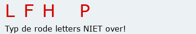 Bevestigingscode