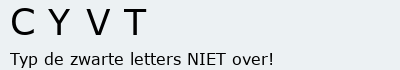 Bevestigingscode