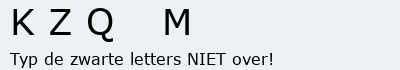 Bevestigingscode