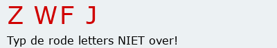 Bevestigingscode
