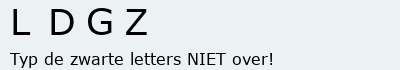 Bevestigingscode