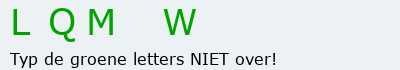 Bevestigingscode